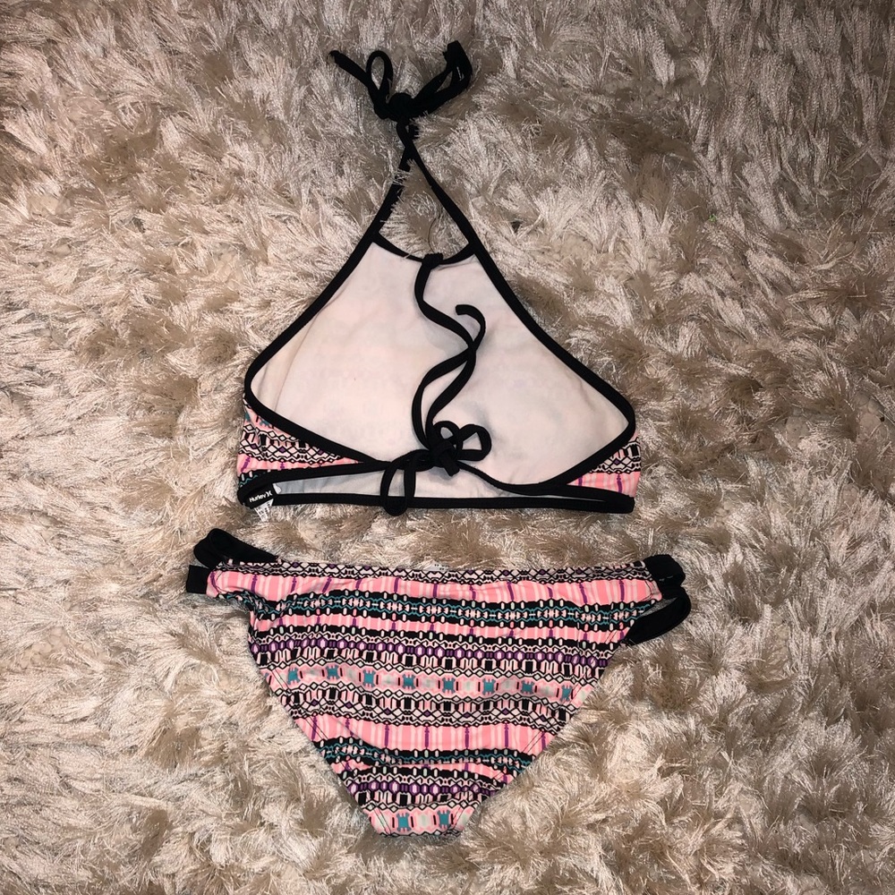 Two Piece Hurley Swimsuit - Picture 2 of 4